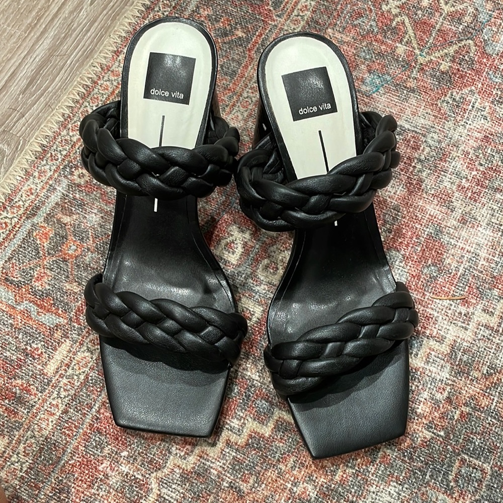 Dolce vita chunky heels *worn once*